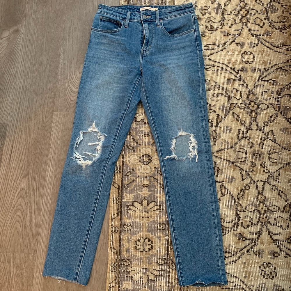 721 Levi’s high rise skinny